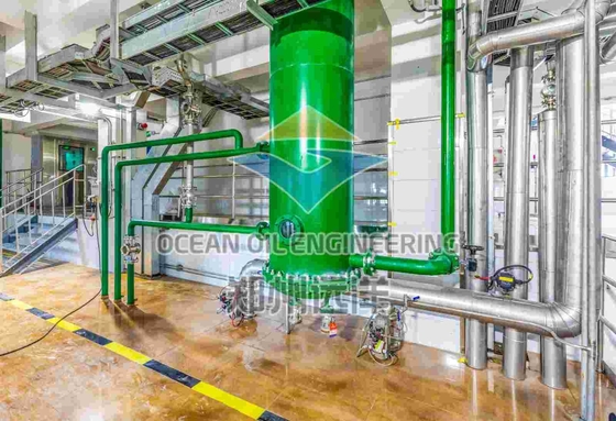 Máy làm dầu diesel sinh học bằng thép không gỉ Điện áp 10-500T / ngày 380V