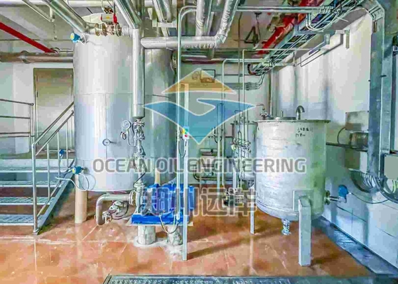 Nhà máy lọc dầu ăn liên tục hoàn toàn tự động 10-5000 TPD để chế biến dầu