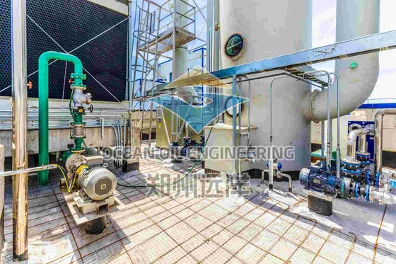 30-150KW Máy nén hạt dầu nén lạnh cho sưởi ấm điện