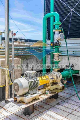 Sản xuất nén dầu bột nóng Sản xuất nén dầu bột nóng Sản xuất nén điện 380V Với hệ thống điều khiển PLC