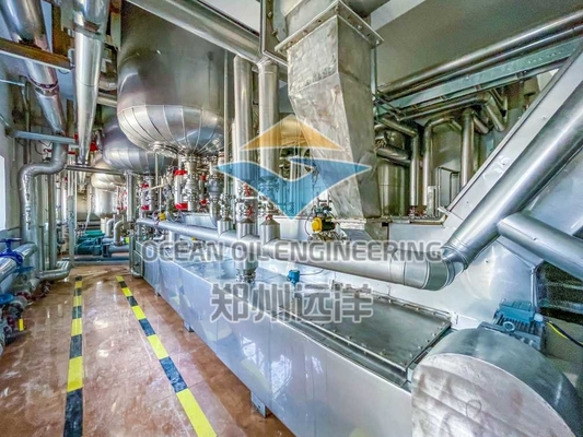 Sửa lọc hóa học của dầu ăn 304 thép không gỉ và hệ thống điều khiển PLC CS