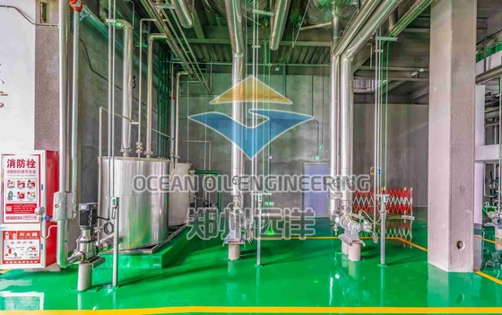 Thiết bị chiết xuất dầu ăn bằng hơi nóng cho dầu mỳ gạo hiệu suất cao