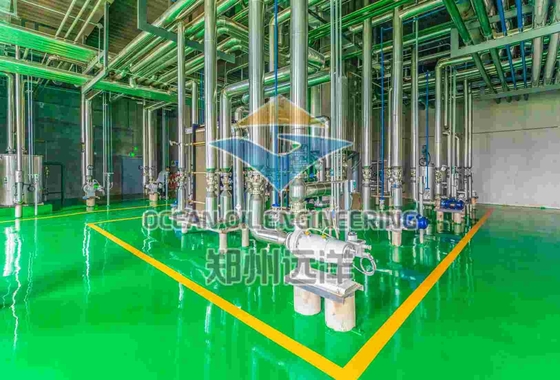 Nhà máy lọc dầu ăn liên tục 10-5000 TPD Công suất và hiệu quả hoạt động