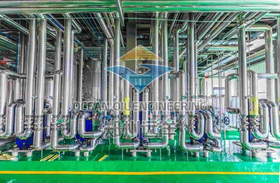 Công nghệ tiên tiến Máy lọc dầu thô 5000 TPD 440V Với hoàn toàn tự động