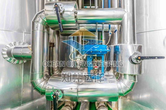 Máy xử lý trước dầu 1500tons cho nhiệt độ tùy chỉnh với máy sấy thành phần cốt lõi