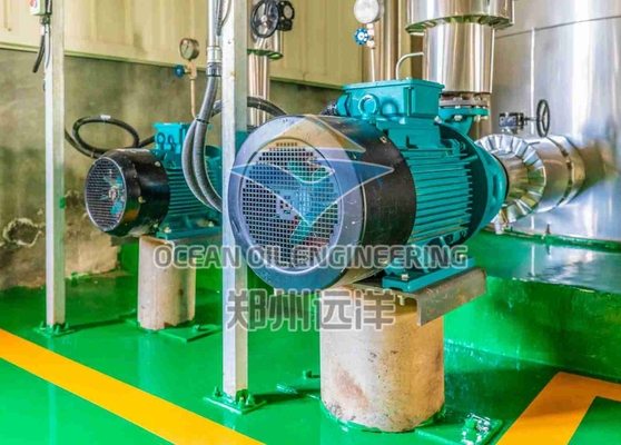 Thiết bị tinh chế dầu ăn tự động 304 Quá trình tinh chế hóa học