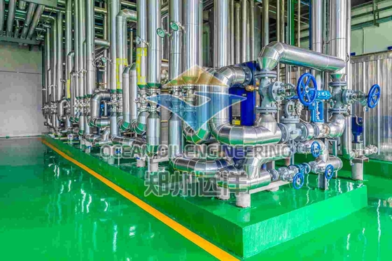 Cài đặt tại chỗ Nhà máy xử lý dầu trước đầy đủ tự động với chảo nhỏ gọn