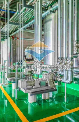 30-1500t Capacity Oil Pre-treatment Plant Chất liệu xử lý dầu theo yêu cầu Nhiệt độ và Chảo nhỏ gọn