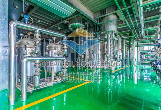 200 - 500TPD Thiết bị tinh chế dầu ăn cho năng lực sản xuất dầu