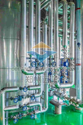 Nhà máy chiết xuất dầu ăn hiệu quả Thiết bị chính DTDC Phương pháp làm mát làm mát bằng nước