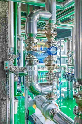 ISO9001 Nhà máy phân tách khô dầu cọ 40m2 Phía lọc cho kết quả chất lượng