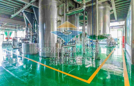 SS304 Máy khai thác dầu xoay nước làm mát xử lý đơn giản hóa