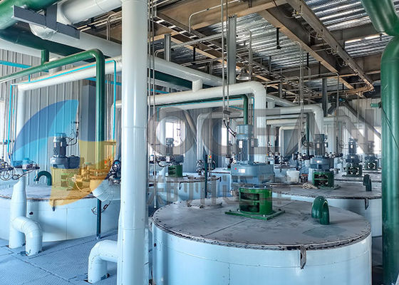 Công nghệ được cấp bằng sáng chế Nhà máy lọc dầu ăn được Trộn hạt dầu