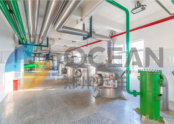 Công nghệ được cấp bằng sáng chế Thiết bị lọc dầu ăn được 30-1500TPD Tiết kiệm năng lượng