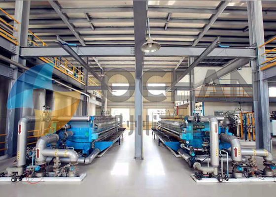 Dầu hạt cải dầu Thiết bị phân đoạn khử sáp Độ ồn thấp Tiếng ồn thấp