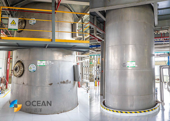 500-1000TPD Dầu đậu nành Thiết bị lọc dầu ăn Tiết kiệm năng lượng