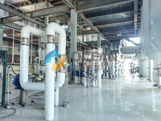 Dầu ăn thực vật Nhà máy lọc dầu ăn được ISO9001 Tự động hóa cao