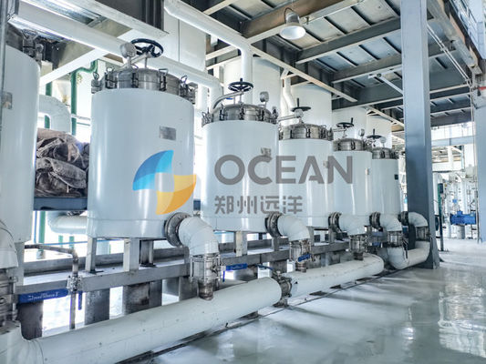 Nhà máy lọc dầu ăn tự động bằng thép không gỉ 20-500 tấn / ngày