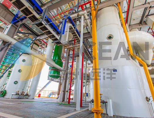 Nhà máy chiết xuất dầu ăn 100TPD Chiết xuất dung môi tự động