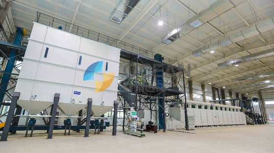 Thiết bị chế biến dầu ăn sợi thủy tinh tự động Dây chuyền sản xuất dầu ăn 1000TPD