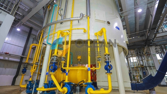 Nhà máy lọc dầu thực vật nấu ăn 1500TPD OEM Tiết kiệm năng lượng