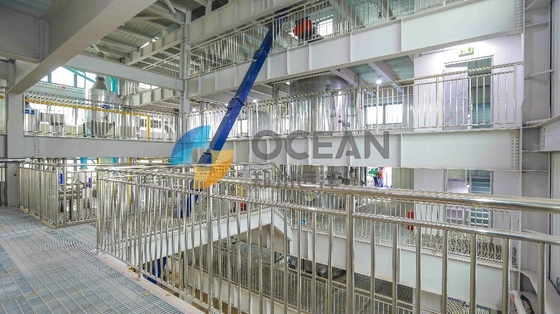 Nhà máy lọc dầu thực vật nấu ăn 1500TPD OEM Tiết kiệm năng lượng