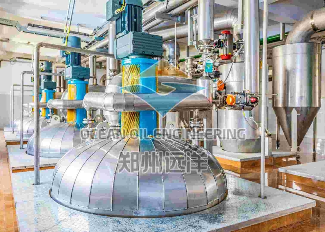 Dây chuyền sản xuất dầu hướng dương 30-1500 tấn Điều khiển PLC 150KW cho dầu hạt bông