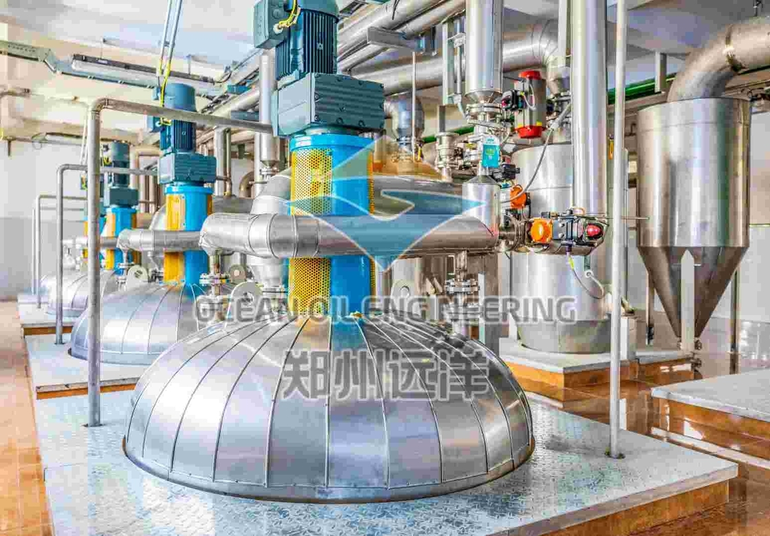 Các hạt trà Nhà máy lọc dầu ăn liên tục 3 giai đoạn 220V / 380V 10-5000 TPD