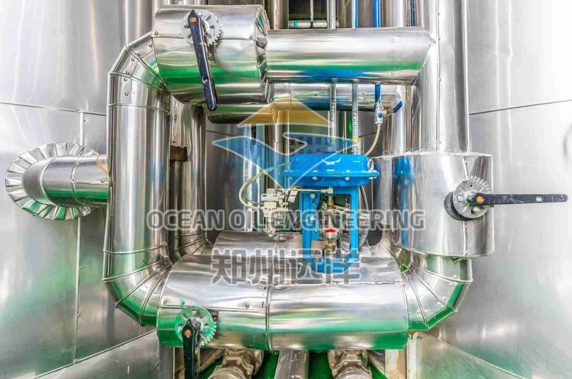 Máy xử lý trước dầu 1500tons cho nhiệt độ tùy chỉnh với máy sấy thành phần cốt lõi